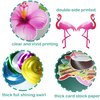 HADDIY Hawaiian Luau Party Hanging Decorations,30 Set Aloha Party Hanging Swirl Ceiling Decorations for Summer Tropical Beach Birthday Party Supplies
