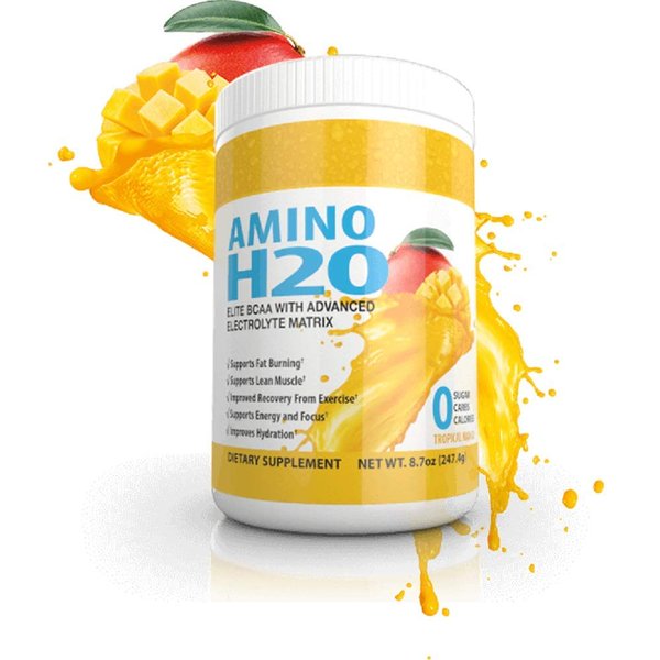 Amino H20 (BCAA Supplement | Natural Energy | Zero Caffeine | Zero Sugar | Zero Calories | Natural Recovery | Zero Glutan | Zero Carbs | Zero Animal Products)