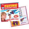 28-Pack Flying Paper Airplanes Valentines Cards for Kids Classroom with Envelopes I Valentines Day Cards for Kids School | Party Favor Bulk Toys, Classroom Toy | Origami Paper Airplane Kit