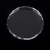 Nail Art Palette Makeup Palette Glass Nail Art Palette Nail Art Display Cosmetic Mixing Tools Nail Art Painting Color Toning Glass DIY Tool Drawing Color Dish Glue Holder(Round glass sheet 02)