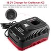 19.2V Quick Charger (Dual-Chemistry) for Craftsman Tools 19.2-Volt C3 XCP Lithium-Ion & Ni-Cad Diehard Battery Charger