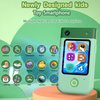 Kids Phone,Kids Smart Phone for Boys with Music Player Dual Camera Puzzle Games Story Dream Machine Phone Touchscreen Learning Toys Christmas Birthday Gifts for age3-10 Boys with 32G SD Card