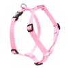 LupinePet Basics 1" Pink 20-32" Adjustable Roman Dog Harness for Medium Dogs