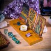 Curawood Tarot Card Holder Stand - Display Your Daily Draw - Tarot Card Stand for Display - Witchy Gifts, Witchcraft Supplies - Tarot Gifts for Women - Tarot Card Display - Wiccan Supplies and Tools
