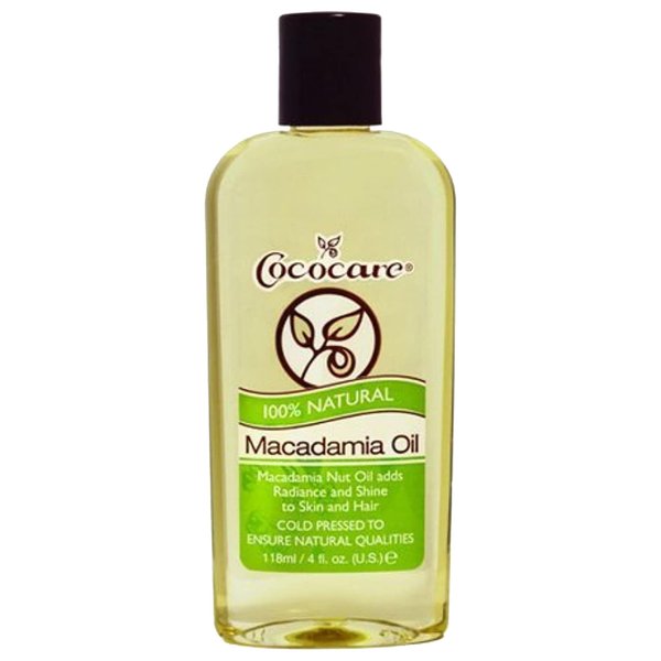 COCOCARE 100% Natural Macadamia Oil - Deep Moisture for Hair & Skin - Lightweight & Fast-Absorbing - 4 oz