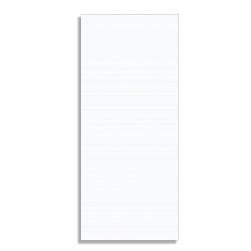 80lb White Linen Textured 4" x 9" Business Note Cards - 100 Blank Cards for Menu Cards, Program Cards, Rack Cards