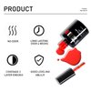 beautilux Red Gel Nail Polish, 1Pcs Bright Red Color Gel Polish High Gloss Soak Off UV Nail Art Gel Manicure Salon at Home for Women (10ML)