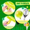Motionchic 12 Pieces Tennis Party Balloons Green Tennis Balloons Tennis Party Decorations Foil Tennis Ball Balloons Tennis Racket Balloon for Men Women Sports Tennis Themed Birthday Party Supplies