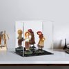 Display Case 7.8x5.9x7.8inch,20x15x20cm for Collectibles Assemble Clear Acrylic Box Alternative Glass Case for Display Action Figures Home Storage Organizing Toys