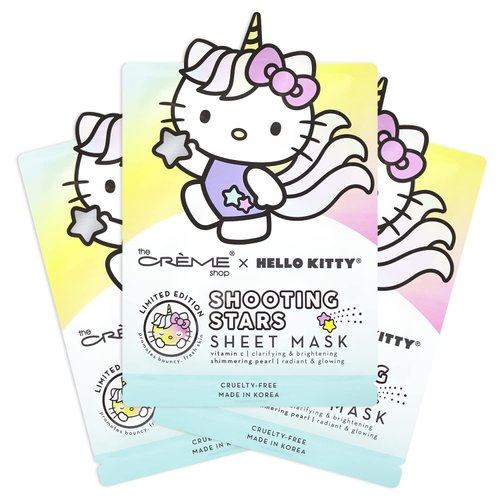 The Crème Shop | Hello Kitty Unicorn Shooting Stars Sheet Mask (3 Pack)
