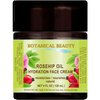 Botanical Beauty ROSEHIP OIL HYDRATION FACE CREAM. For Normal - Dry - Sensitive Skin. Moisturized and nourished 4 Fl. oz. - 120 ml.