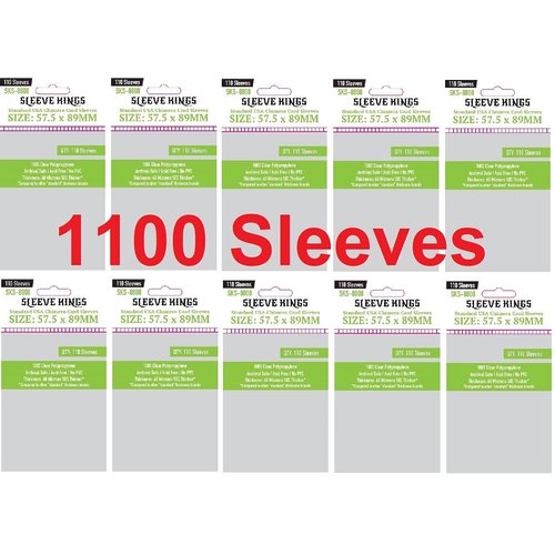 Sleeve Kings Standard USA Chimera Card Sleeves 57.5 X 89 mm (10x110 Pack, 1100 Sleeves)