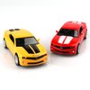 TOKAXI 1/36 Scale Chevrolet Camaro Diecast Cars Models,Camaro Bumblebee Pull Back Toy Cars,Cars Gifts for Boys Girls(Yellow)