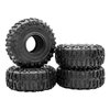 RXZIXYL RC Car 2.2Inch Rubber Tyre 150X65mm 2.2 Wheel Tires Set for 1/10 RC Crawler Wraith RR10 RBX10 Capra SCX10 Jeep Wrangler