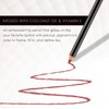 BODYOGRAPHY:Cream Lip Pencil (Heatherberry): Rose Nude Waterproof & Pigment-Rich Salon Makeup w/ Coconut Oil, Vitamin E | Gluten-Free, Cruelty-Free, Paraben-Free