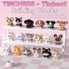TIMCHESS Mini Dog Building Block Sets, 9 Style Cute Dog Building Blocks Miniature Dog Figurine Toys Animal Building Blocks for Kids Birthday Party Favors Christmas Stocking Stuffers