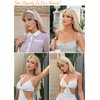 Honygebia Long Blonde Wig with Bangs - Ombre Dark Root Blonde Wigs for White Women, Striaght Wavy Synthetic Heat Resistant Hair, Natural Cute Wigs for Thanksgiving/Christmas/Cosplay/Party