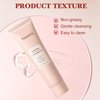 3Pcs Purifying Exfoliating Gel Gentle Exfoliating Gel for Face Facial - Exfoliating Gel Scrub Gentle Exfoliating Facial Cleanser for All Skin Types
