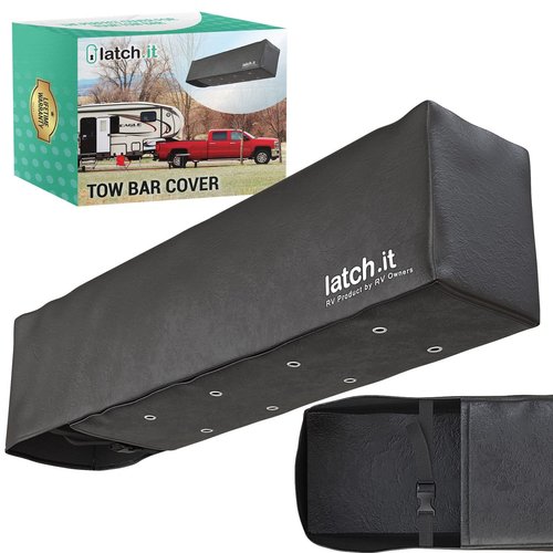 LATCH.IT RV Tow Bar Cover | Towing Accessories Compatible with Aventa LX, Aventa II, Alpha and Aladdin Tow Bars | Long-Lasting Tow Bar Protection!