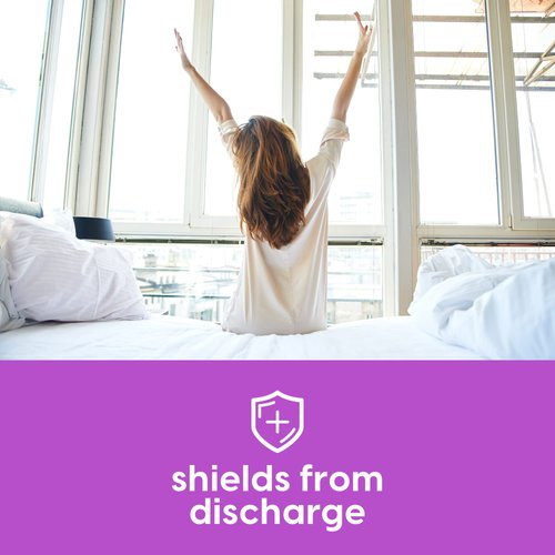 NutraBlast Balance Shield Panty Liners - Discharge & Odor-Proof Layers (180mm, 40-Pack)