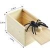 Oiuros Spider Prank Scare Box, Handmade Fun Practical Surprise Joke Boxes, Hilarious Halloween Spoof Gift Box for Adults Kids