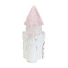 Child to Cherish Ceramic Dream Big Princess Castle Piggy Bank for Girls, Pink