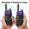BAOFENG UV-5RM Plus 10W Ham Radio, Dual Band Two Way Radio, UHF VHF NOAA FM AM(Airband) 1.25M Receiver, Long Range Rechargeable Handheld Walkie Talkies, 2500mAh Battery USB-C Port, Chirp Compatible