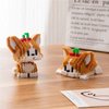 ALITTDRE Micro Mini Building Blocks Dog Pets Cute Animal Model Set Building Pet Toys Bricks Gifts for Kid and Adult (Corgi)