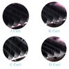 Qeelasee Faux Mink Silk Eyelash Extensions 0.03mm D Curl 12mm Semi-Permanent Individual Lashes Extension Professional Salon Use