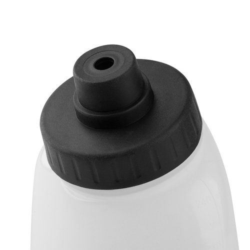 Fitletic Running Water Bottle Pair 6 Oz Black Cap | Replacement Bottle | Hydration Bottle | RB06-01