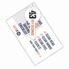 Lutzie 43 Foundation Orange and Blue 5-Key Family Pack Featuring “43 Key Seconds” and “43 to Distraction-Free” Slogans for Safe Driving Awareness. Key Ring Reminders