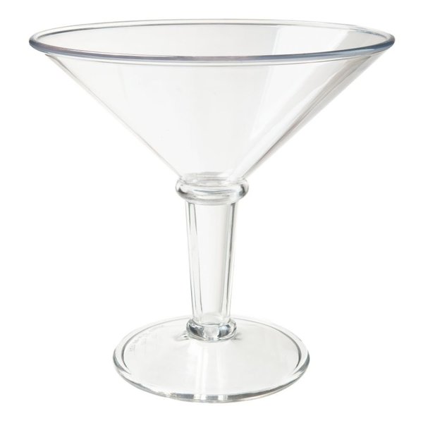 G.E.T. SW-1419-1-SAN-CL Shatterproof Jumbo Martini Cocktail Glass, BPA Free, 48 Ounce, Clear