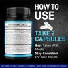 (3 Pack) Hero Up Capsules - Official HeroUp Supplement Pills For Men - Maximum Strength Energy Support, All Natural Hero Up Vitamins Support For Overall Health & Wellness, 180 Capsules For 3 Months