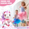 Britik Unicorn Toys for Girls Age 4-6: Robot Pets for Kid Remote Control Robot Toy for Ages 5-7 Smart Robot Girl Toy Age 4-5 Robot Toys for Kids 8-12 Birthday Gifts for 3 4 5 6 7 8 Year Old Girl, Pink