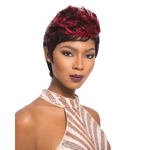 Sensationnel Empire YAKI weave hair - virgin human hair extensions yaki texture hair for weaving and sew in styles - EMPIRE HH Weaving 27 PCS (1B)
