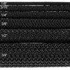 Paracord Planet Black Diamond Weave Shock Cord - Available in 1/8", 3/16", 1/4", 3/8", 1/2", and 3/4" Diameters - Various Lengths