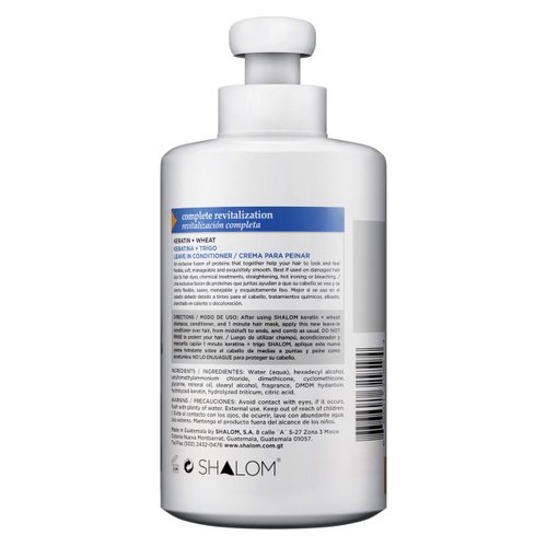 Shalom LEAVE IN CONDITIONER KERATIN AND WHEAT