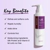 Karseell Curling Perfection Curl-Defining Cream Maca essence repair All Curl Types & Hair Textures, Paraben-Free, 200ML（6.78oz）