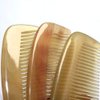 Ox Horn Hair Comb Pocket Horn Comb Horn Combs Hair Beard Comb Detangling Hair Comb Fine Comb Women Comb Teasing Combs for Women Comb for Hair Loss Man Buffalo Horn Comb Anti-static