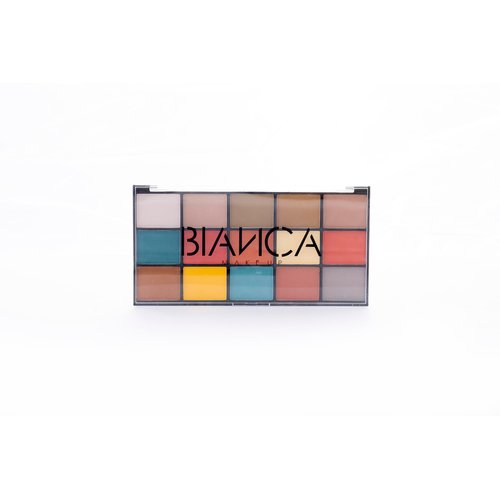 BIANCA MAKEUP 15 Colors Eyeshadow Palette | Versatile Range for Unlimited Eye Looks. (Vintage)