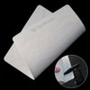 2pcs Double Sided White Silicone Nano Hair Stroke Practice Skin Permanent Makeup Microblading Practice Pad Sheets for Eyebrow Training (2pcs)