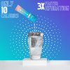 HydroMATE Electrolytes Powder Packets Drink Mix Low Sugar Hydration Accelerator Fast Party Recovery with Vitamin C B12 Peach Iced Tea 30 Sticks