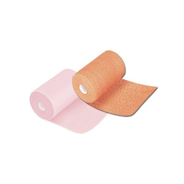 2 Layer Compression Bandage System, CoFlex TLC Calamine 4 Inch X 6 Yard / 4 Inch X 7 Yard 25-30 mmHg Self-Adherent/Pull On Closure Tan NonSterile 2 Layer Compression Bandage System (Box/2)