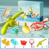 Light Up Bath Toys for Toddlers, Magnetic Fishing Games Baby Bathtub Toy for 1-3 4-6 Year Old, Shower Water Pool Toys for Kids Boys Girls Baby Infant Christmas Birthday Gifts