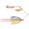 Strike King (FSB12WW-590GS) KVD Finesse Spinnerbait Fishing Lure, 590 - Sexy Shad, 1/2 oz, Perfect Skirt