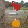Air Gun Spinner Target 4 Pcs Set Tree Standing Shooting Targets Goat, Rooster, Piegon, Boar Four in One