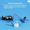 Electrical Circuit Experiment Kit, Small Bulb Lights Up Kit Basic Physic Science Playset Educational STEM Kit A OneSize Science Kits and Toys Flash Cards Learning and Education