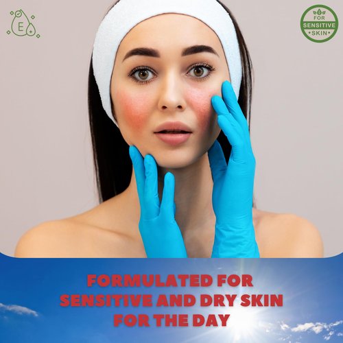 ECOCERT Certified Rose Blossom- Centifolia Rose Moisturizing Day Cream-50ml | Tested for Sensitive Skin | Luxurious Hydrating, Soothing, Face Cream with Hydrolyzed Silk, Salicyclic Acid, Shea Butter