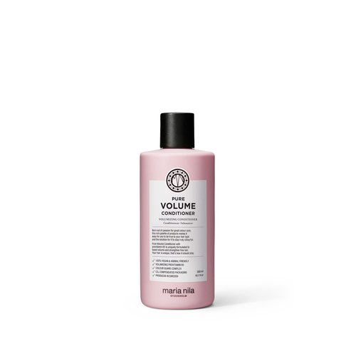 Maria Nila Pure Volume Conditioner, 10.1 Fl Oz / 300 ml, Vitamin B5 Gives Volume to Thin & Fine Hair, 100% Vegan & Sulfate/Paraben free