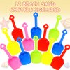 Gejoy 12 Pcs Sand Shovels for Kids Plastic Beach Shovels Bulk 7.7'' Colorful Toy Scoop Set Summer Beach Toys, Random Colors